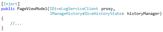 PageViewModel constructor (code available as download)