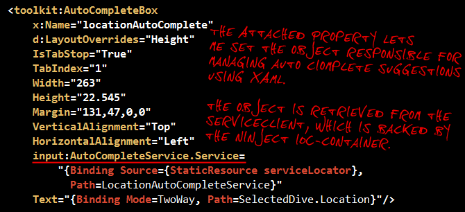 AutoCompleteBox AttachedProperty