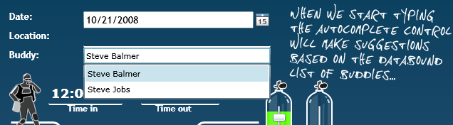 AutoCompleteBox without styles applied