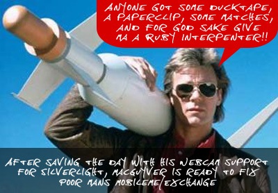 MacGyver saves the day!