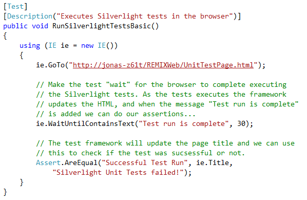 Basic-Silverlight-test